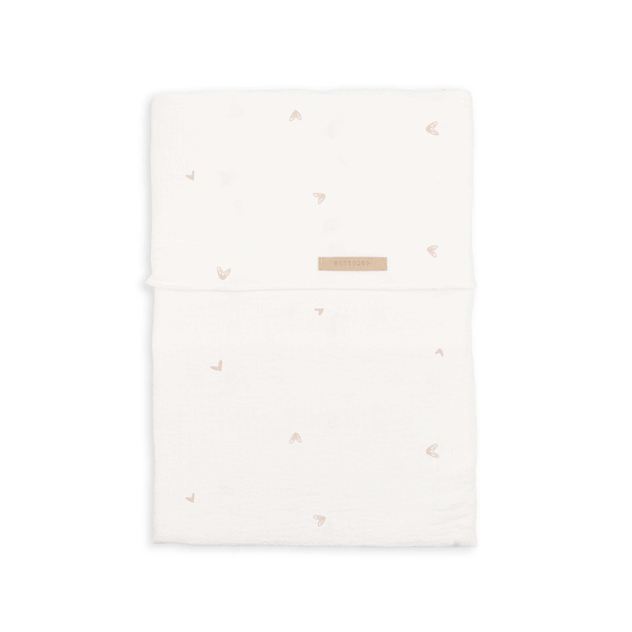 bamboom-lenzuolino-lettino-100x140-mini-hearts-412-mussola image 1