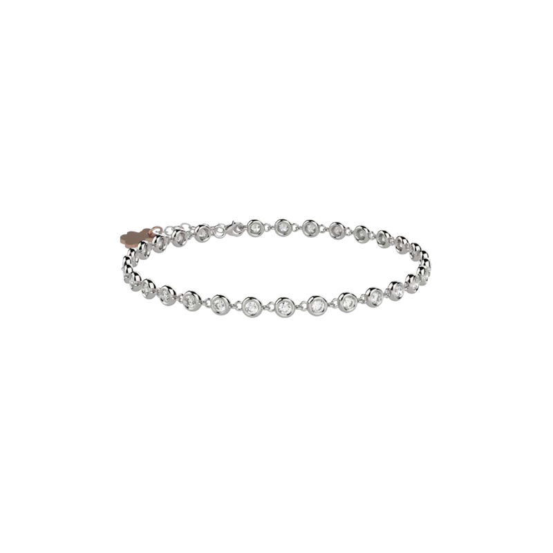 nanan-bracciale-tennis-mamma-in-argento-925-con-pietre-bianche image 1