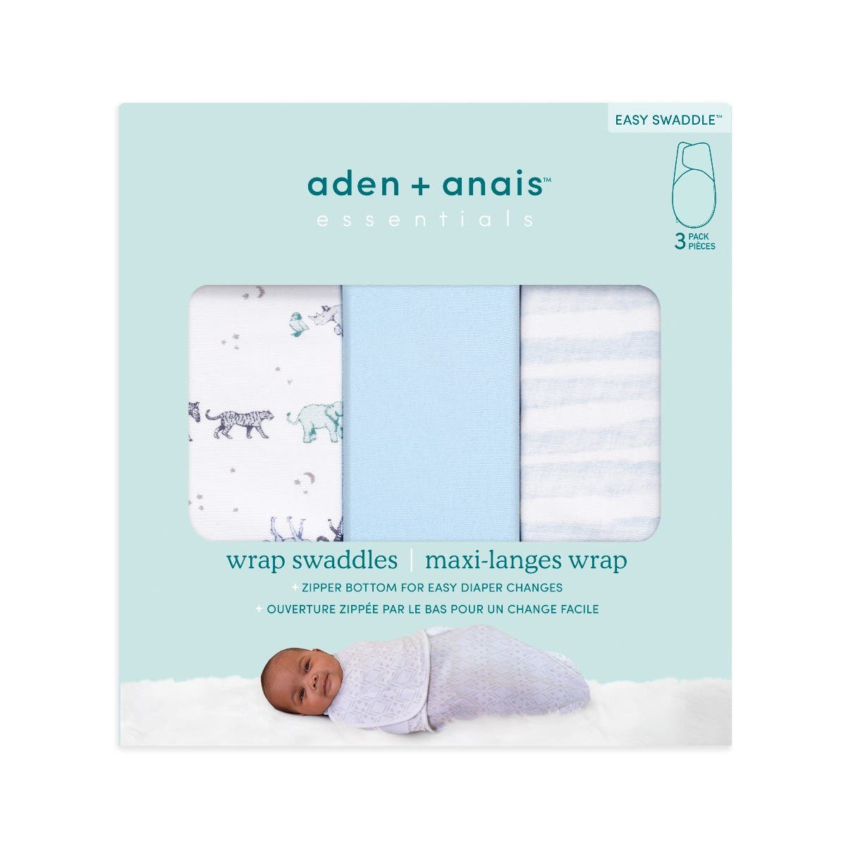 aden-anais-rising-star-easy-swaddle-cotone-0-3-mesi image 7