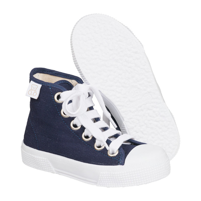 nanan-sneakers-alta-bimbo-tinta-unita image 2