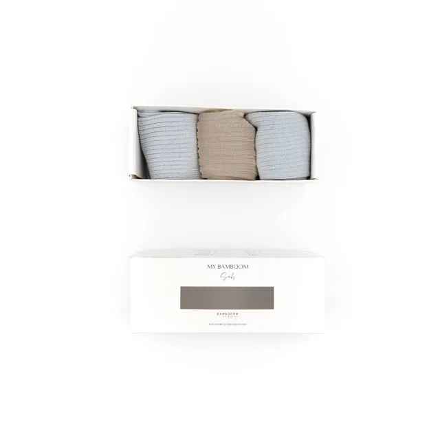 bamboom-gift-box-3-calze-antiscivolo-azzurro-03 image 1